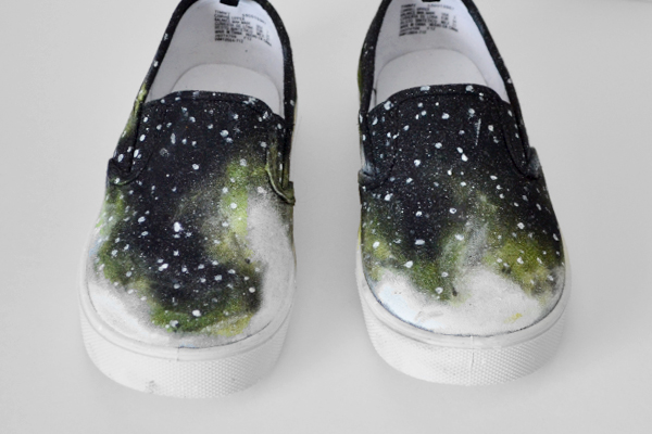 DIY Shoe Makeover: Galaxy Shoes for Men, Women and Children