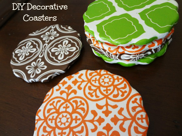 Mod Podge DIY Decorative Coasters