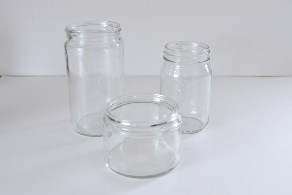 Faux Stained Glass Jars reciclados