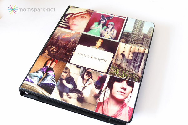 DIY Mod Podge Instagram Binders Tutorial