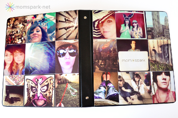 DIY Mod Podge Instagram Binders Tutorial