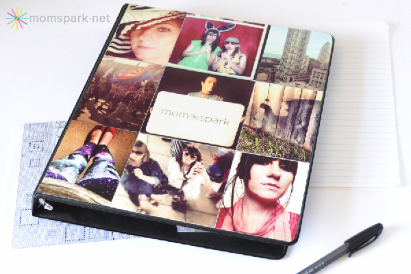 DIY Mod Podge Instagram Binders Tutorial