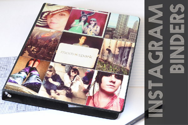 DIY Mod Podge Instagram Binders Tutorial