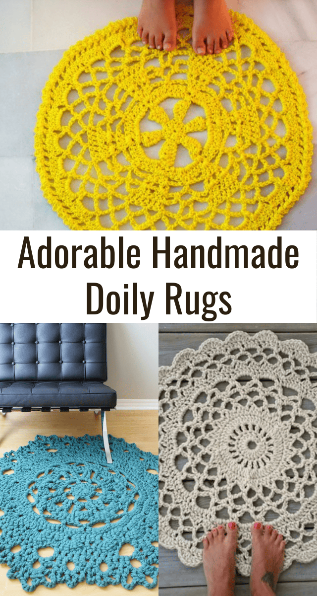 Adorable Handmade Doily Rugs