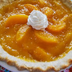 pretty peach pie recipe