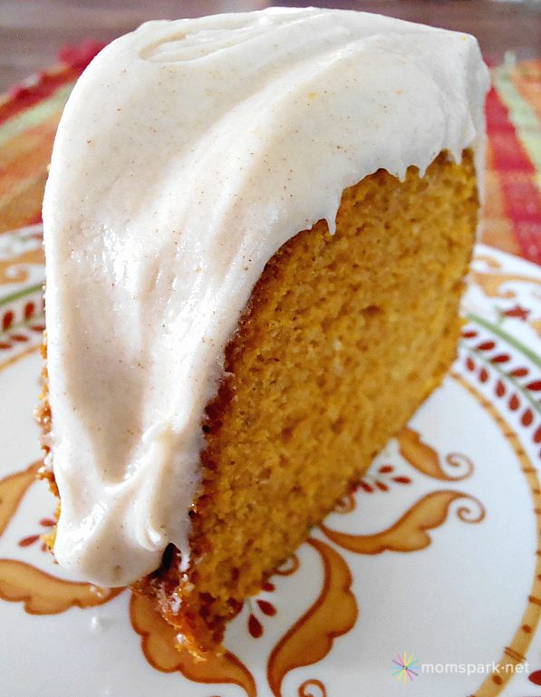 Pumpkin Butterscotch Bundt Cake with Brown Butter Cream Cheese Drizzle