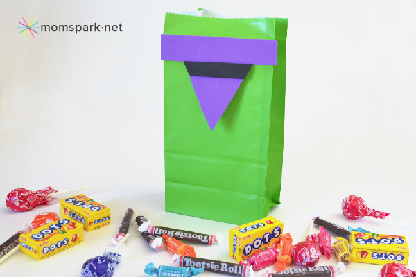 Kid DIY - Halloween Treat Bags