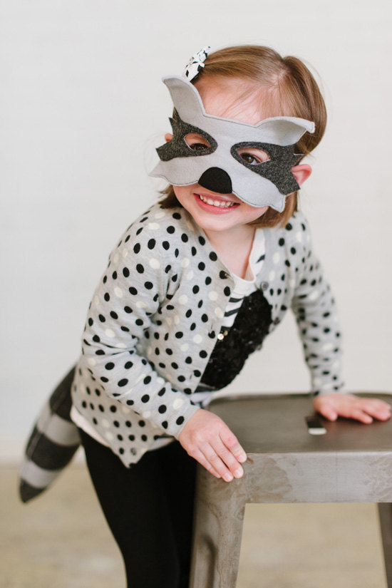 sweet raccoon Halloween Costume