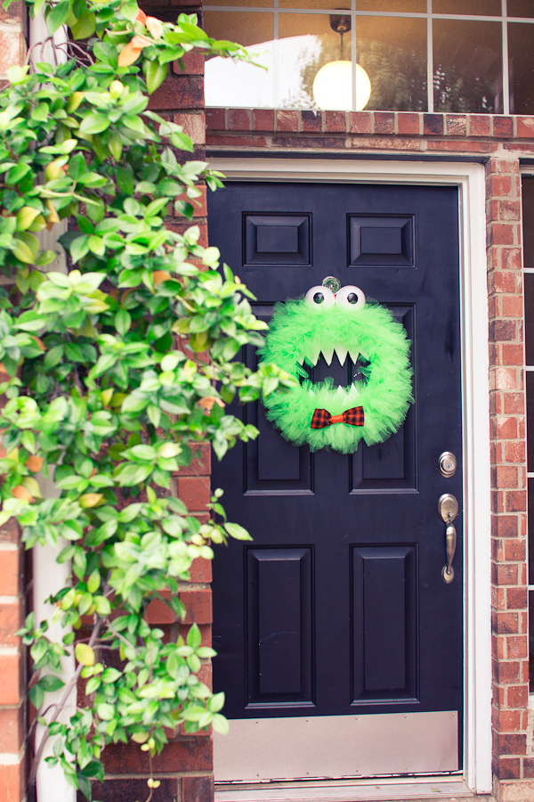 Monster Tulle Wreath