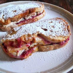 Leftover Turkey-Cranberry Monte Cristo Sandwiches
