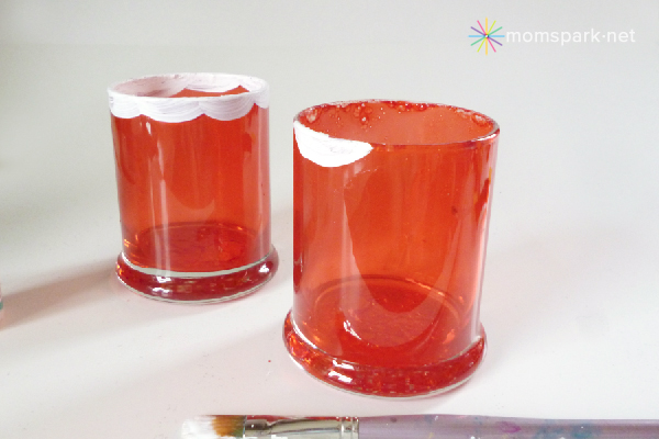 Stained Santa Votives Tutorial