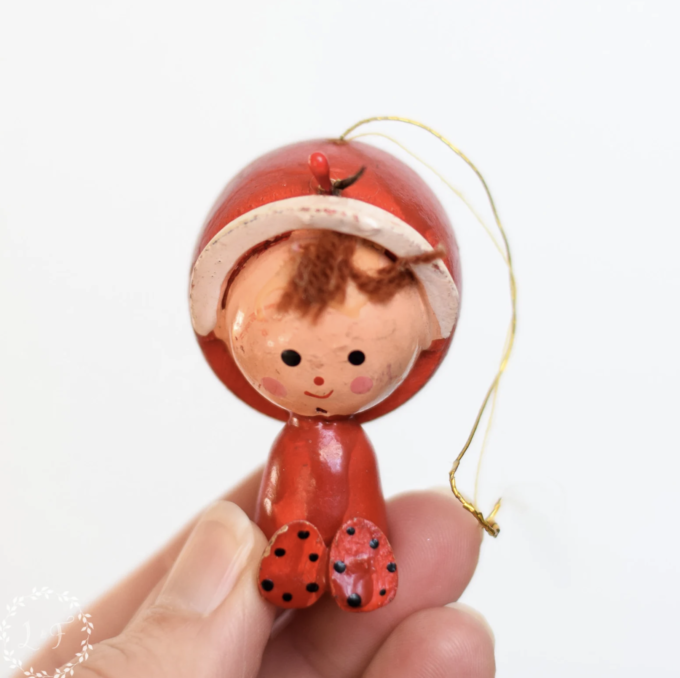 Vintage Wooden Ornaments Retro Ornaments