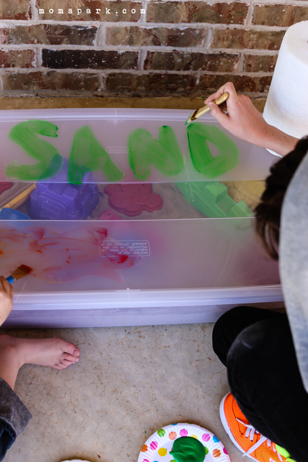 DIY: 5 Minute Sandbox