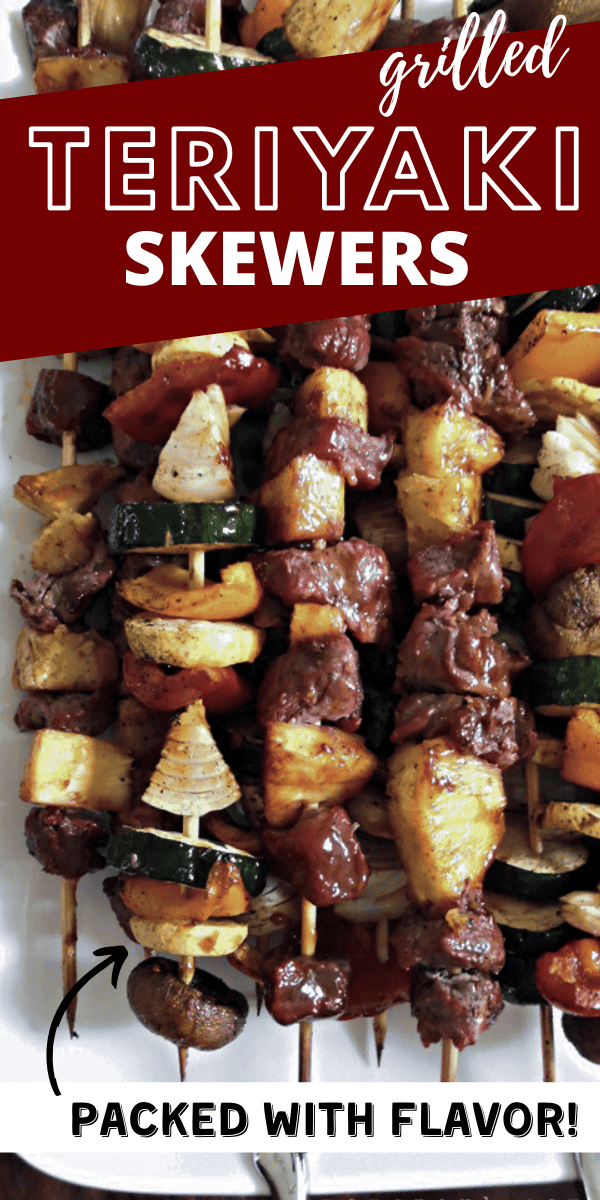 Teriyaki and Pineapple Beef Kabobs Recipe