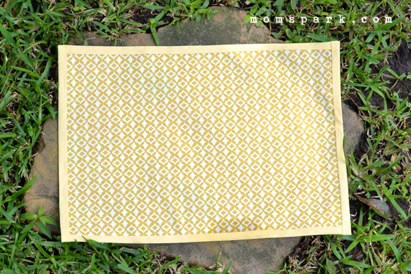 DIY Reversible No Sew Placemats