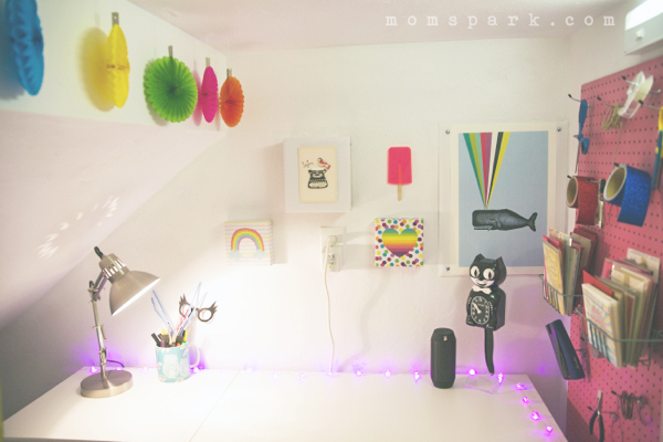 Small Space Craft Room Makeover