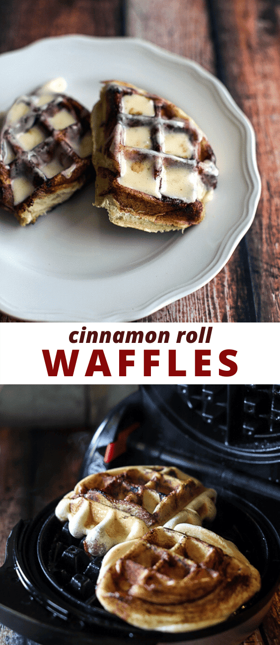 How to Make Cinnamon Roll Waffles