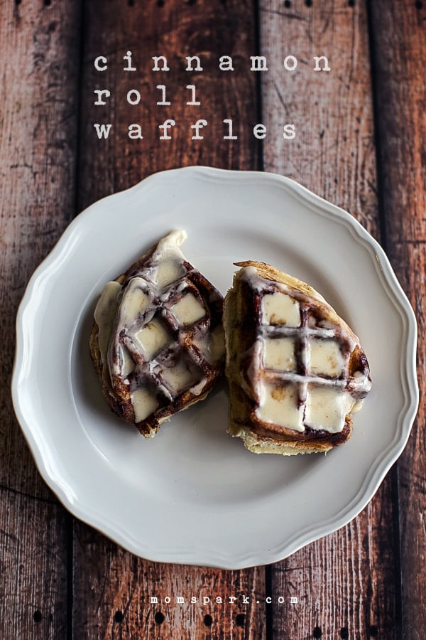 How to Make Cinnamon Roll Waffles