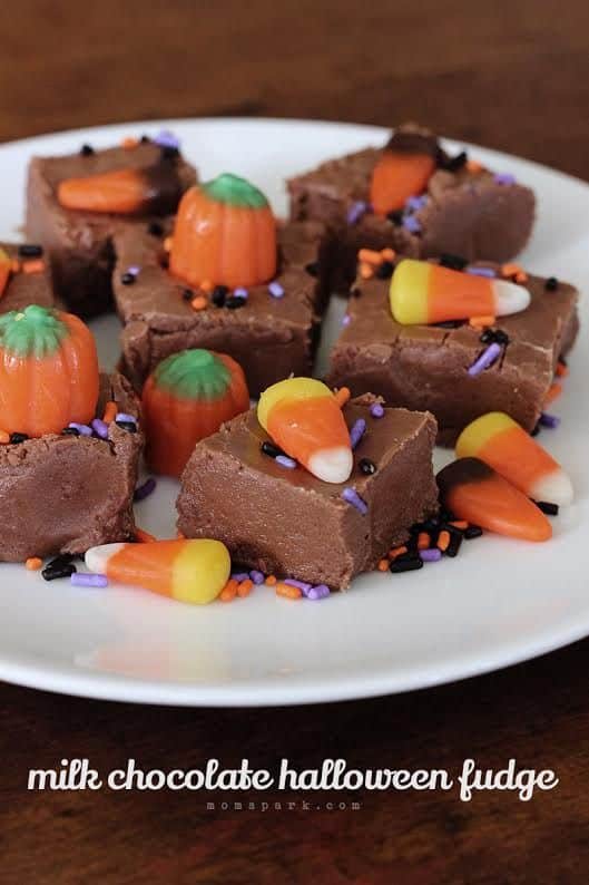 Milk Chocolate Halloween Fudge Recipe