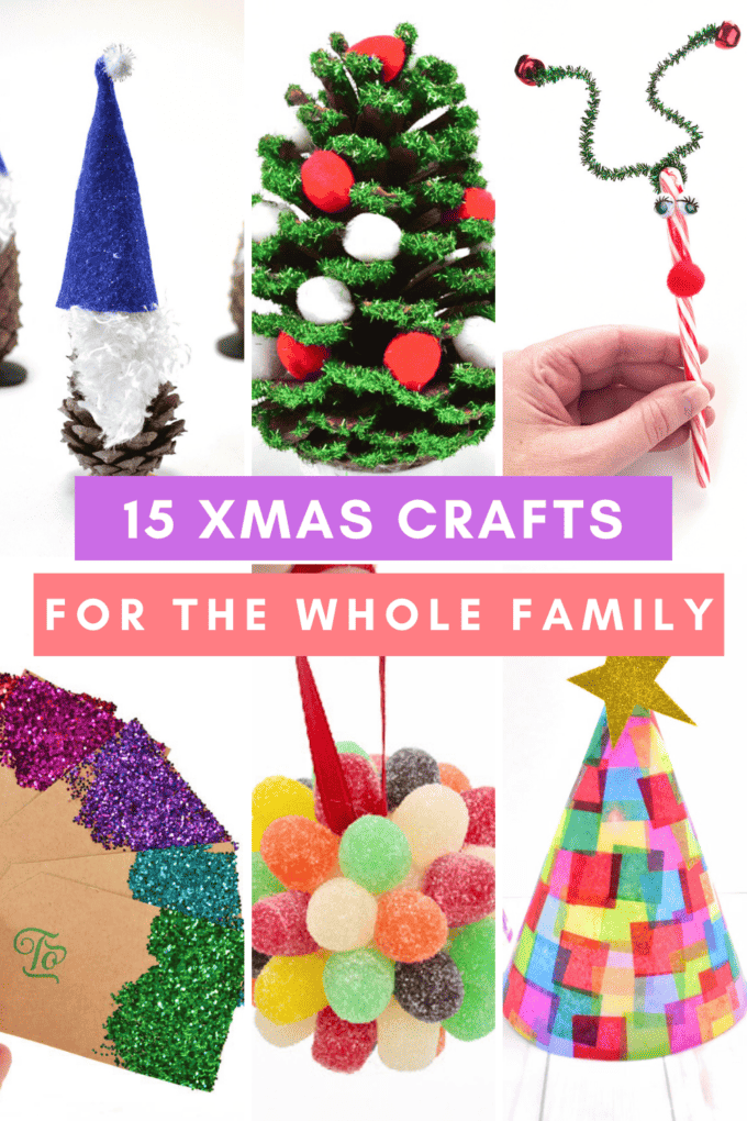 15 Holiday Crafts For The Whole Family!