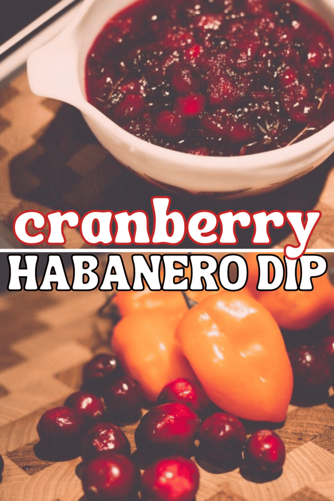 Holiday Cranberry Habanero Dip