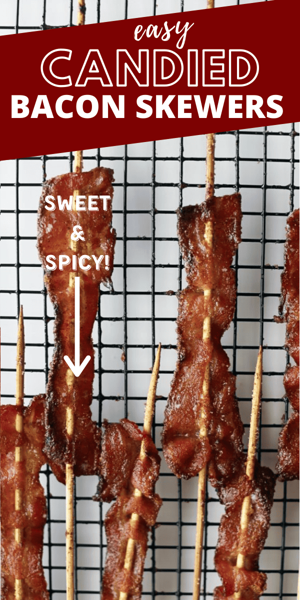 Candied Spiced Bacon Skewers Recipe