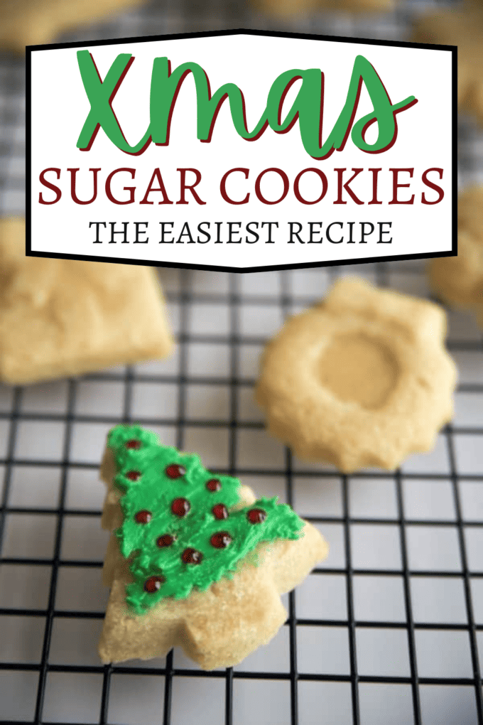 The Easiest Christmas Sugar Cookies