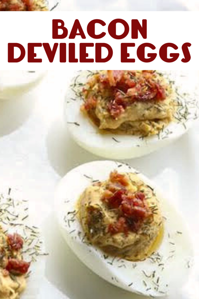 Bacon Deviled Eggs Recipe