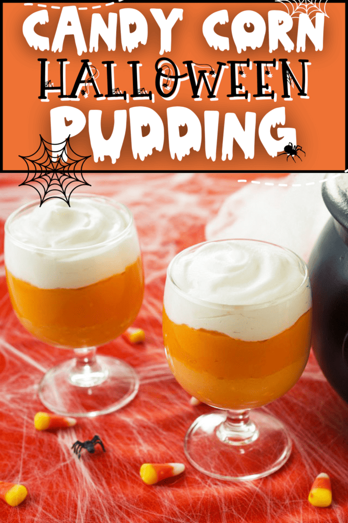 Halloween Candy Corn Pudding Recipe