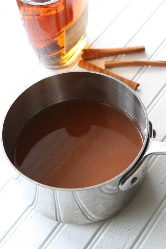 Hot Apple Cider Toddy