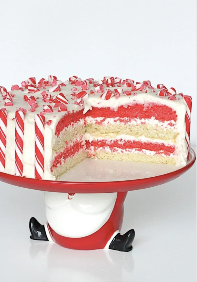 Candy Cane Cake