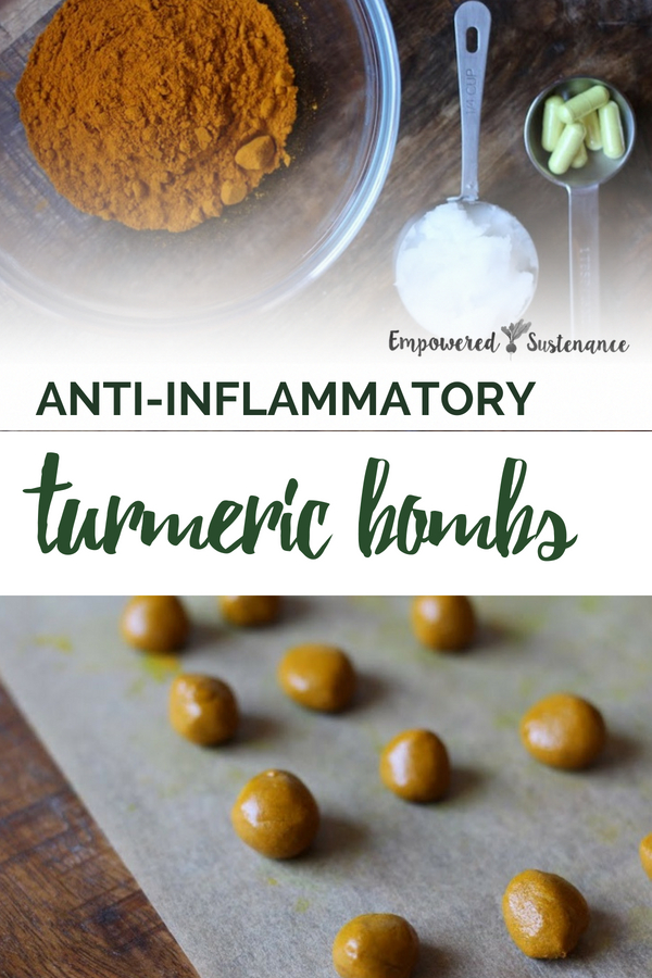 Turmeric Bombs: DIY Turmeric Supplement