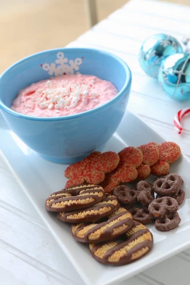 Peppermint Snowflake Dip