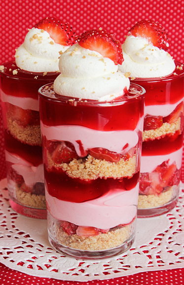 Strawberry Bliss Shooters