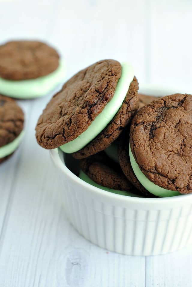 Chocolate Mint Cookies