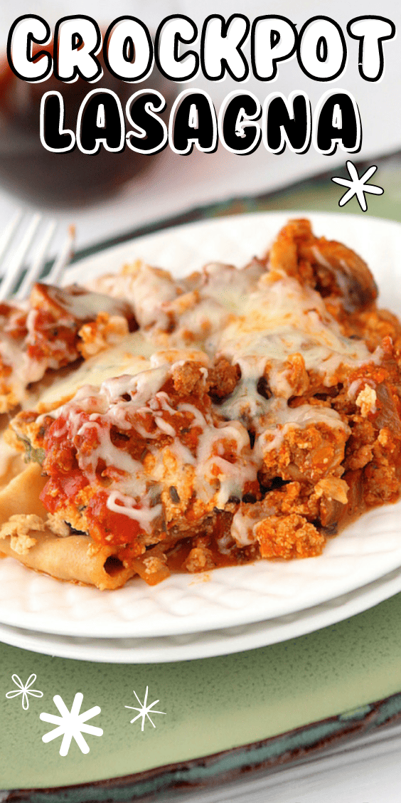 Crockpot Slow Cooker Lasagna Recipe