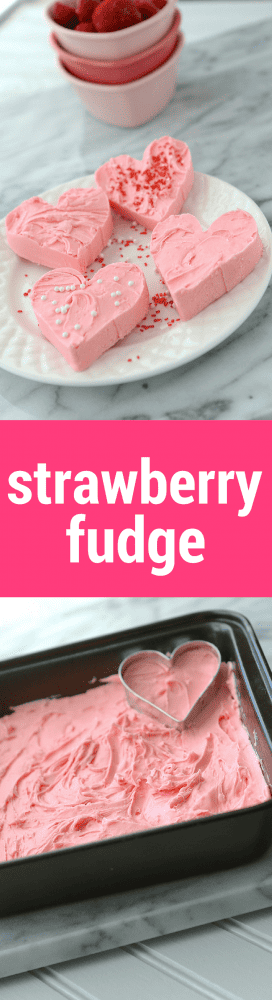 The Easiest Strawberry Fudge Recipe