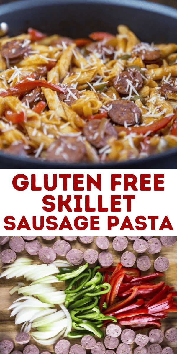 Gluten Free Skillet Sausage Pasta Recipe