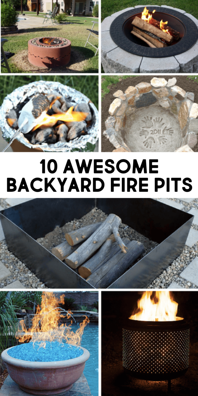 10 Awesome Backyard Fire Pits