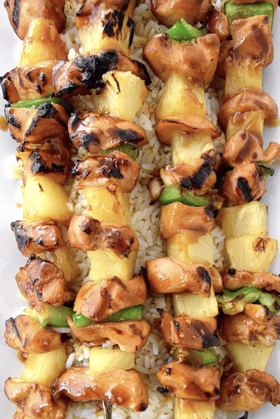 Honey Soy Chicken Kabobs