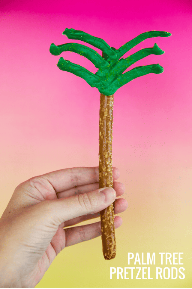Pretzel Rod Palm Tree Snack Recipe