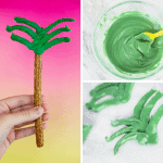 Pretzel Rod Palm Tree Snack Recipe