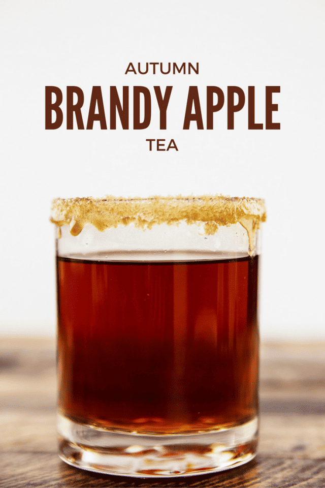 Autumn Brandy Apple Tea Drink Recipe