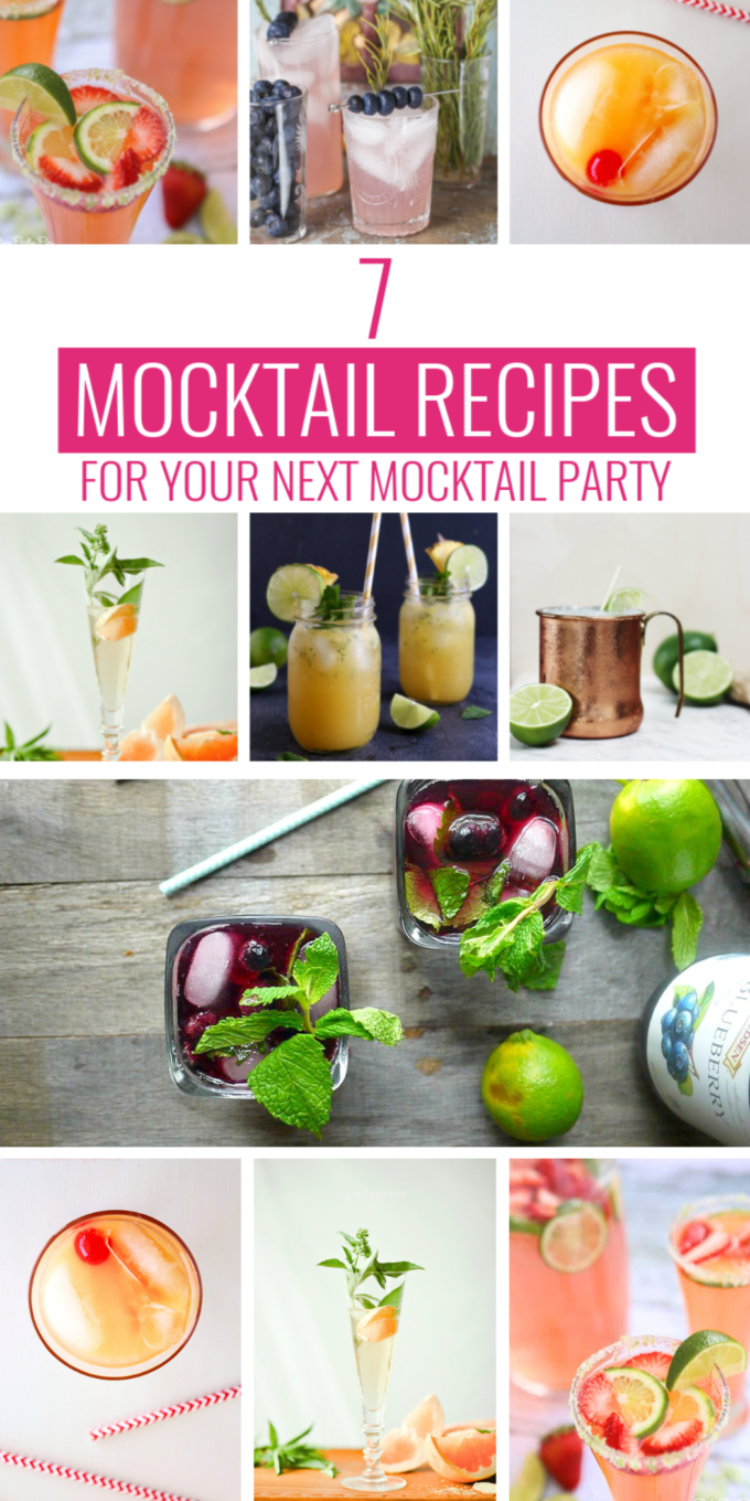 7 Delicious Mocktail Recipes for Your Next Mocktail Party