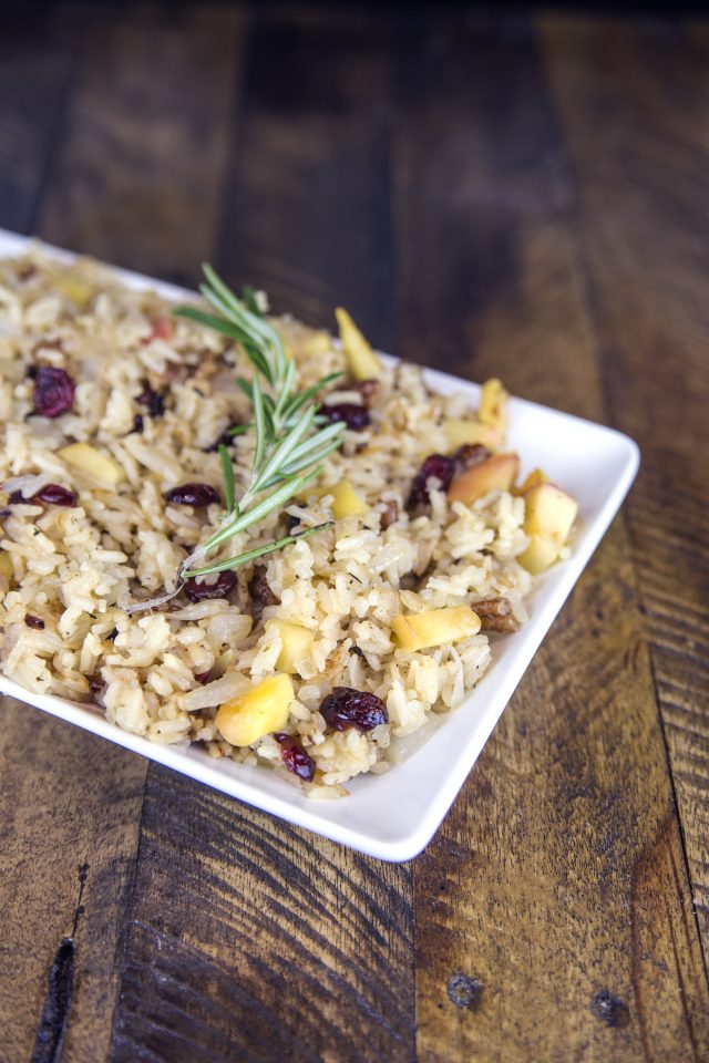 Cranberry Apple Holiday Rice Recipe