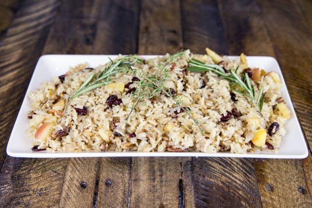 Cranberry Apple Holiday Rice Recipe