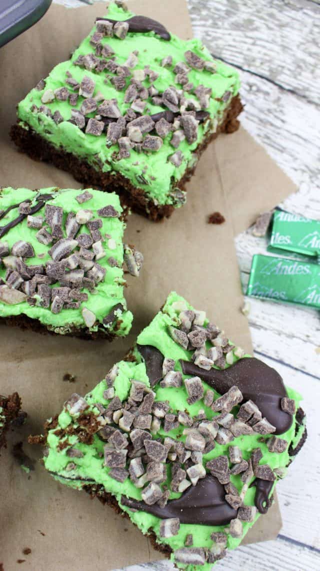 Andes Chocolate Peppermint Brownies Recipe