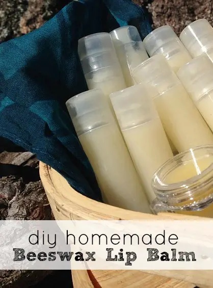 DIY Beeswax Lip Balm