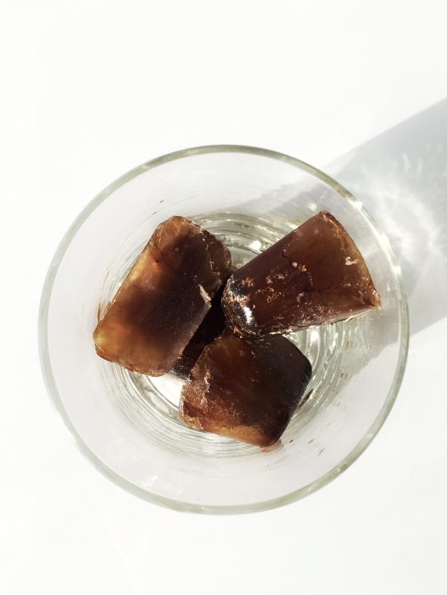 Leftover Coffee Ice Cubes Recipe Mom Spark Mom Blogger