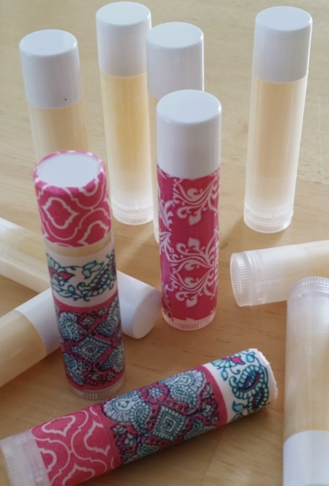 Lavender Orange Lip Balm